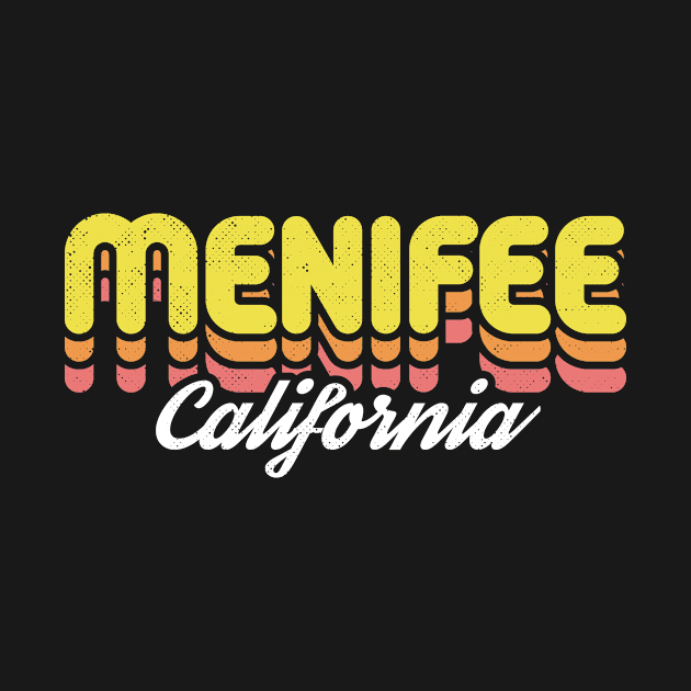 Retro Menifee California by rojakdesigns