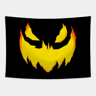 Halloween Flamming Jack Tapestry