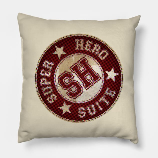 Superhero Suite Pillow by TechnoRetroDads