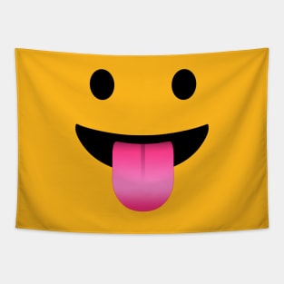 HappyFace Linguarudo Tapestry