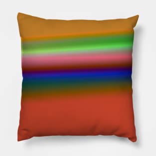 RED BLUE PINK GREEN ART Pillow