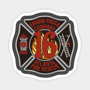 Atlanta Fire Station 16 Magnet