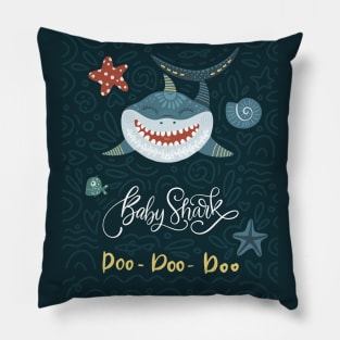 Baby Shark Doo Doo Doo Pillow