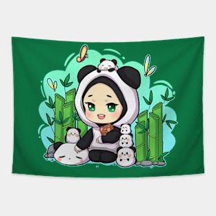 Panda-chan, will soon be available as totebag as well Tapestry