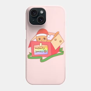 Meowly Christmas Phone Case