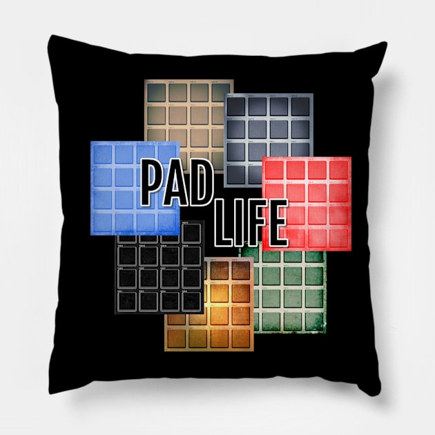 PAD LIFE Pillow by CATEGORY 5 DESIGNS