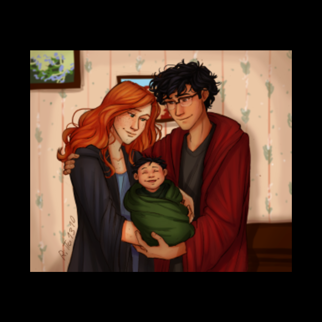 Harry, James and Lily Harry Potter Tapestry TeePublic