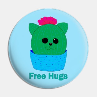 Free Hugs Pin