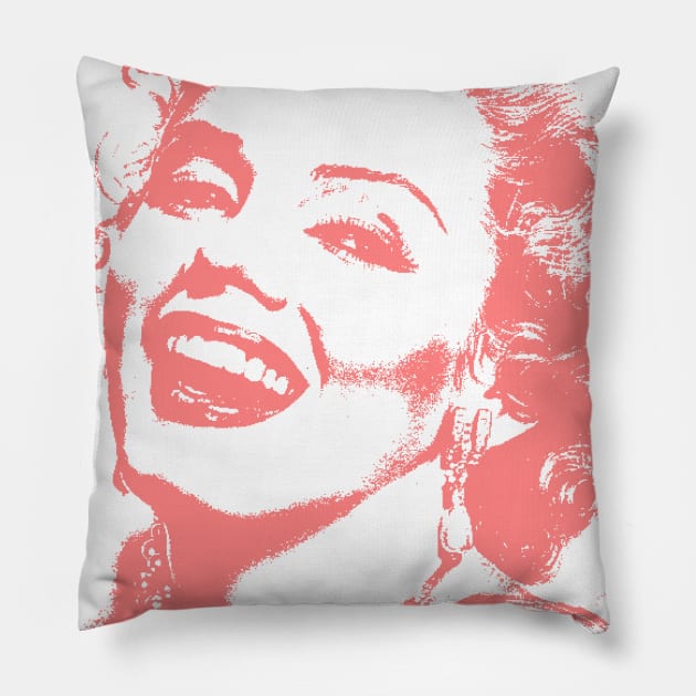 Marilyn Monroe Portrait Pillow by phatvo