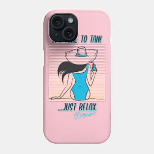 Summer Girl Tan Phone Case