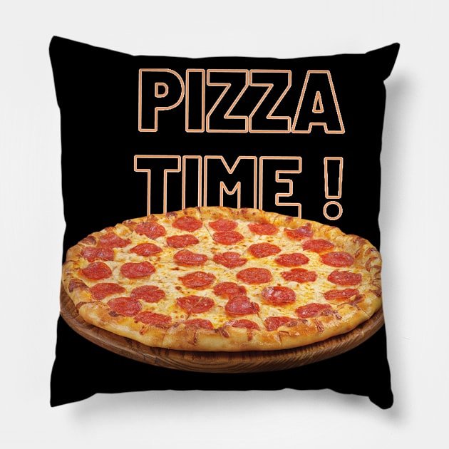 pizza time Pillow by Christopher store