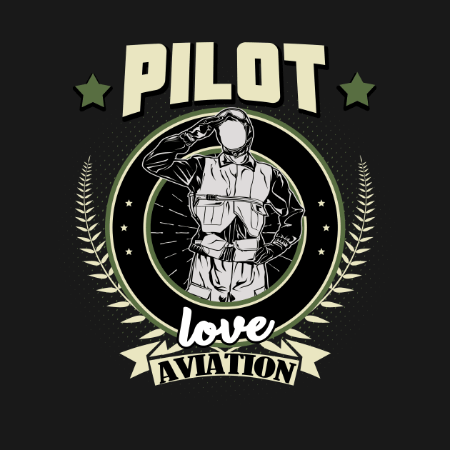 Airplane pilot gift by Foxxy Merch