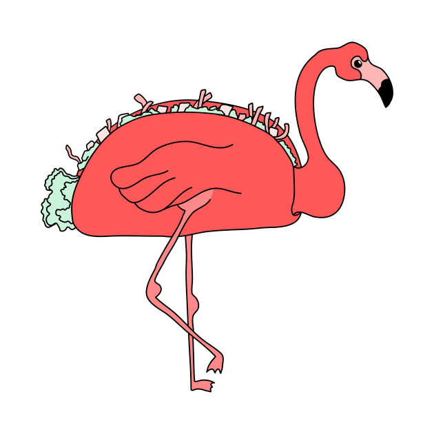 flamingo tacos by B0red