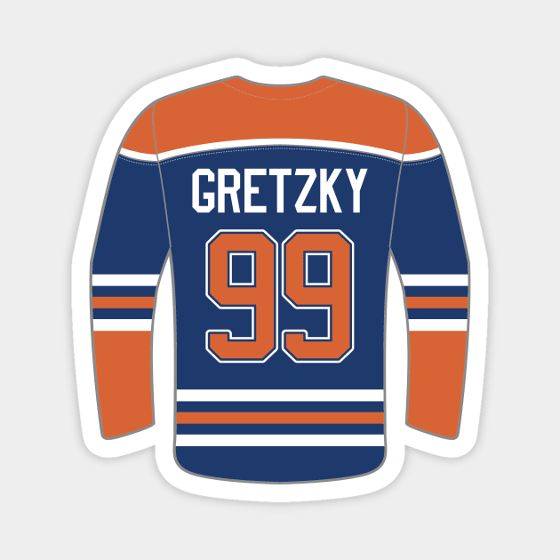 Edmonton Oilers - Wayne Gretzky Magnet by swiftscuba