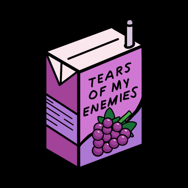 Tears of My Enemines Grape Juice by ArtByOregano