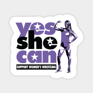 Yes she can! Magnet