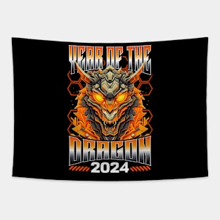 Chinese New Year 2024 Year of The Dragon Tapestry