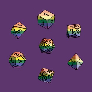 Pride Dice Set: Gay LGBTQ T-Shirt