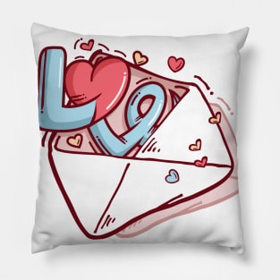 Valentine Day! Love Letter for Special Love Pillow