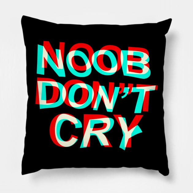 Noob Dont Cry | Cyka Blyat Pillow by muupandy