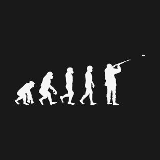 Trap Shooting Evolution I Skeet Shooting T-Shirt