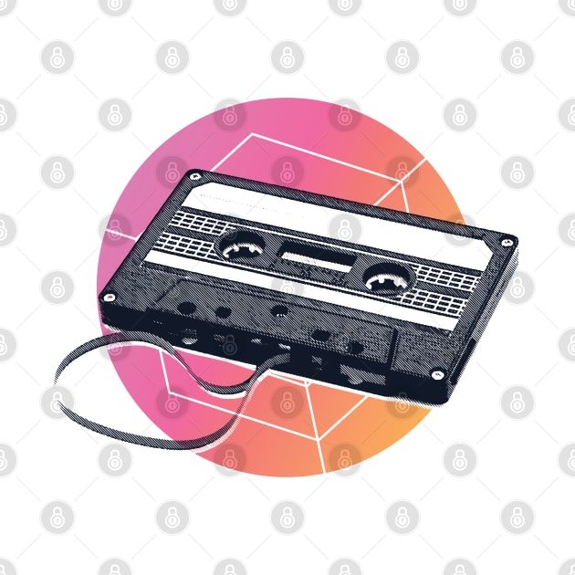 Retro Cassette by madeinchorley