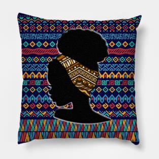 Abstract art woman pattern Pillow