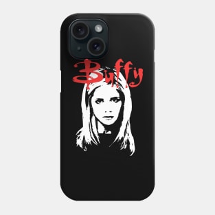 Buffy The Vampire Slayer Retro Tv Fan Phone Case