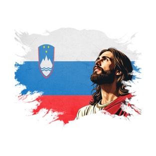 Slovenian Heritage Proud Christian T-Shirt