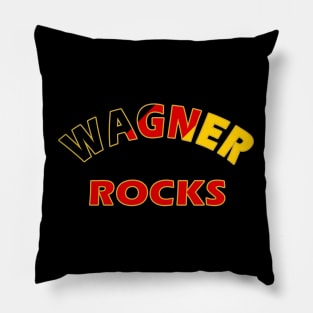 Wagner Rocks Pillow