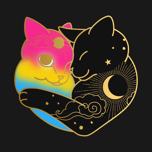 Pansexual Celestial Cat Heart by Psitta