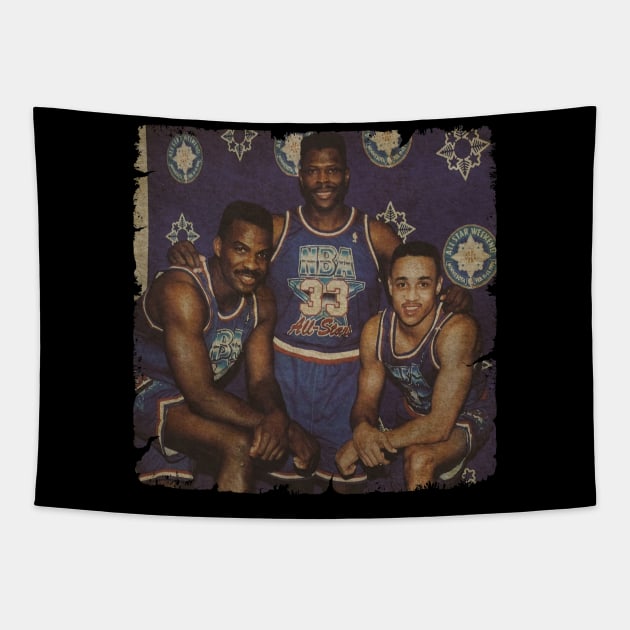 Knicks All-Stars 1994 Tapestry by MJ23STORE