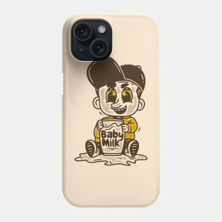 Baby and milk Phone Case