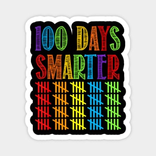 100 Days Smarter Kindergarten Teacher 100Th Day Of School Magnet