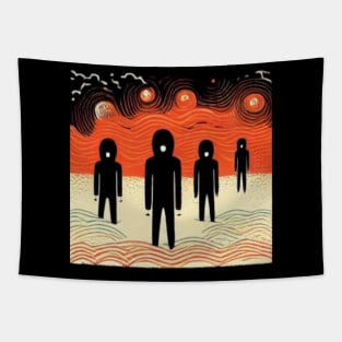 Aliens Tapestry