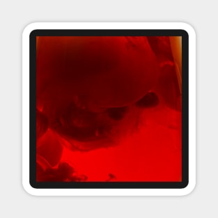 Red Skull Fluid Magnet