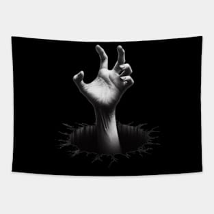 Hand of fear Tapestry