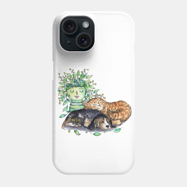 Tranquil Phone Case by sketchcadet