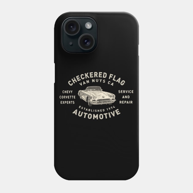 Chevy Corvette 1 by © Buck Tee Original Phone Case by Buck Tee