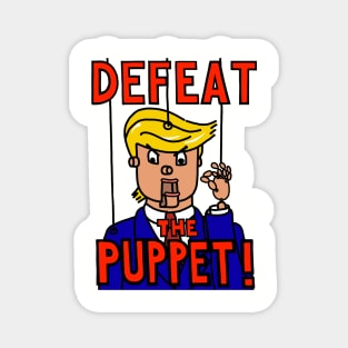 DEFEAT THE PUPPET! Magnet