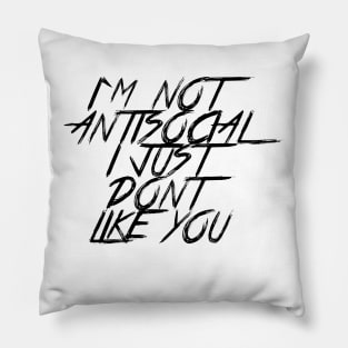 ANTISOCIAL Pillow