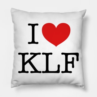 I heart KLF Pillow