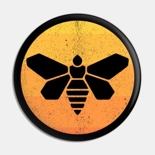 Golden Moth Chemical Pin