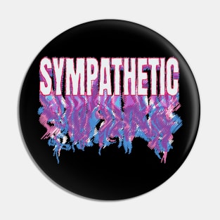 sympathetic word lettering art Pin