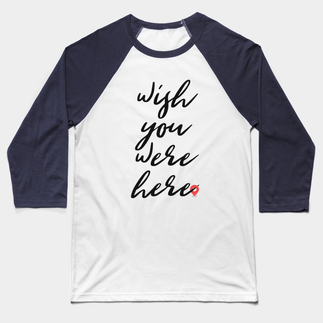 Wish You Were Here Pink Floyd Baseball T Shirt Teepublic Uk