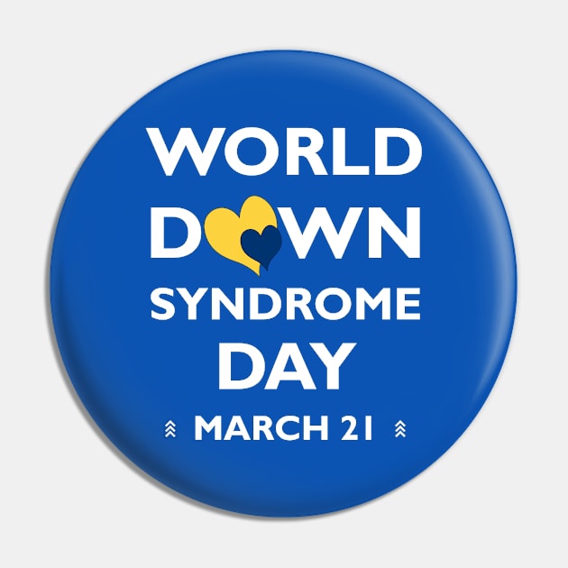 World Down Syndrome Day Pin by A Down Syndrome Life