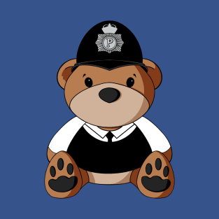 British Bobby Teddy Bear T-Shirt