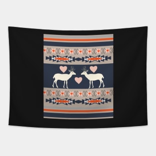 Romantic deer Tapestry