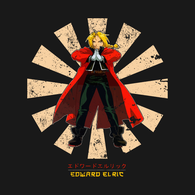 Edward Elric Retro Japanese by Nova5