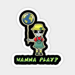 Wanna Play? Magnet